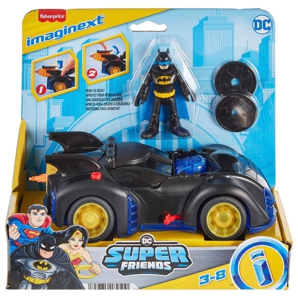 Imaginext DC Super Friends Shake and Spin BatMobile