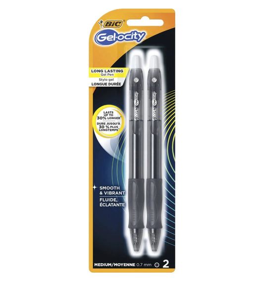 BiC Gelocity Retractable Gel Pen