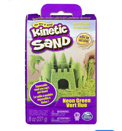 Kinetic Sand 8 Oz Neon Box