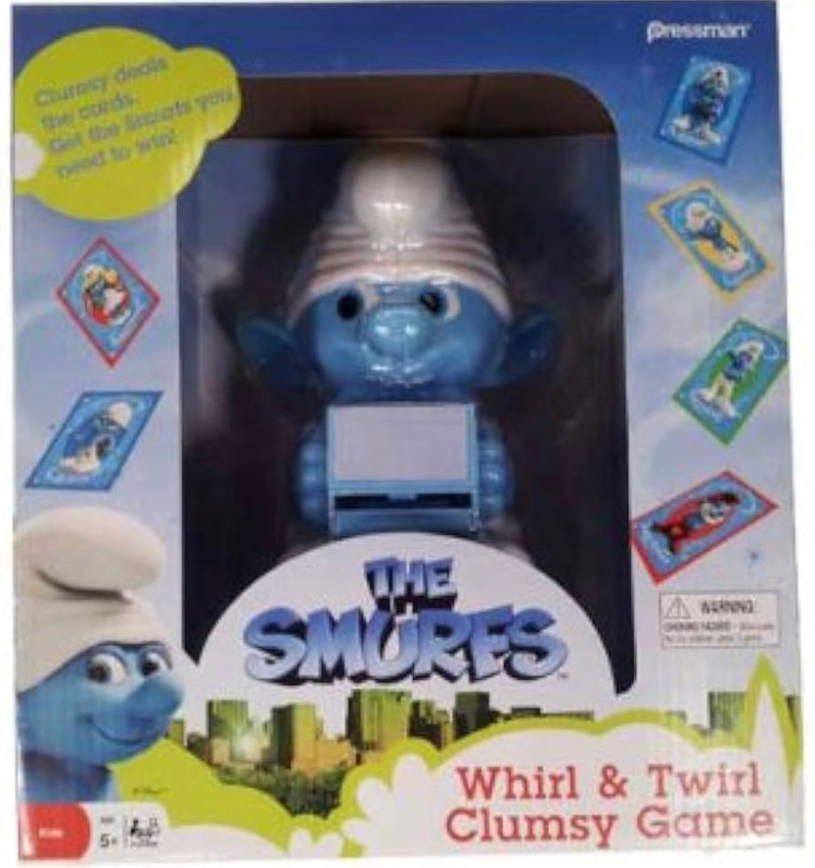 The Smurfs Whirl and Twirl Clumsy Game