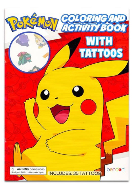 Pokémon Coloring & Activity