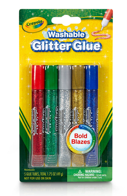 Crayola Washable Glitter Glue Set