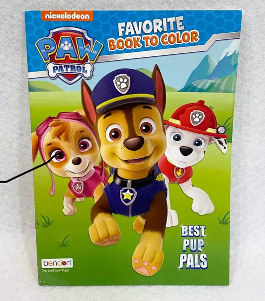 Bendon Nickelodeon Paw Patrol Coloring Book