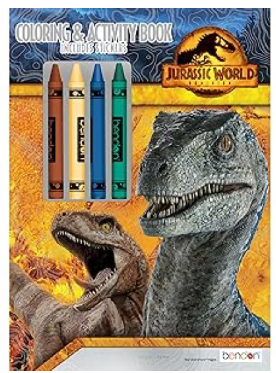 Bendon Jurassic World - Coloring & Activity Book