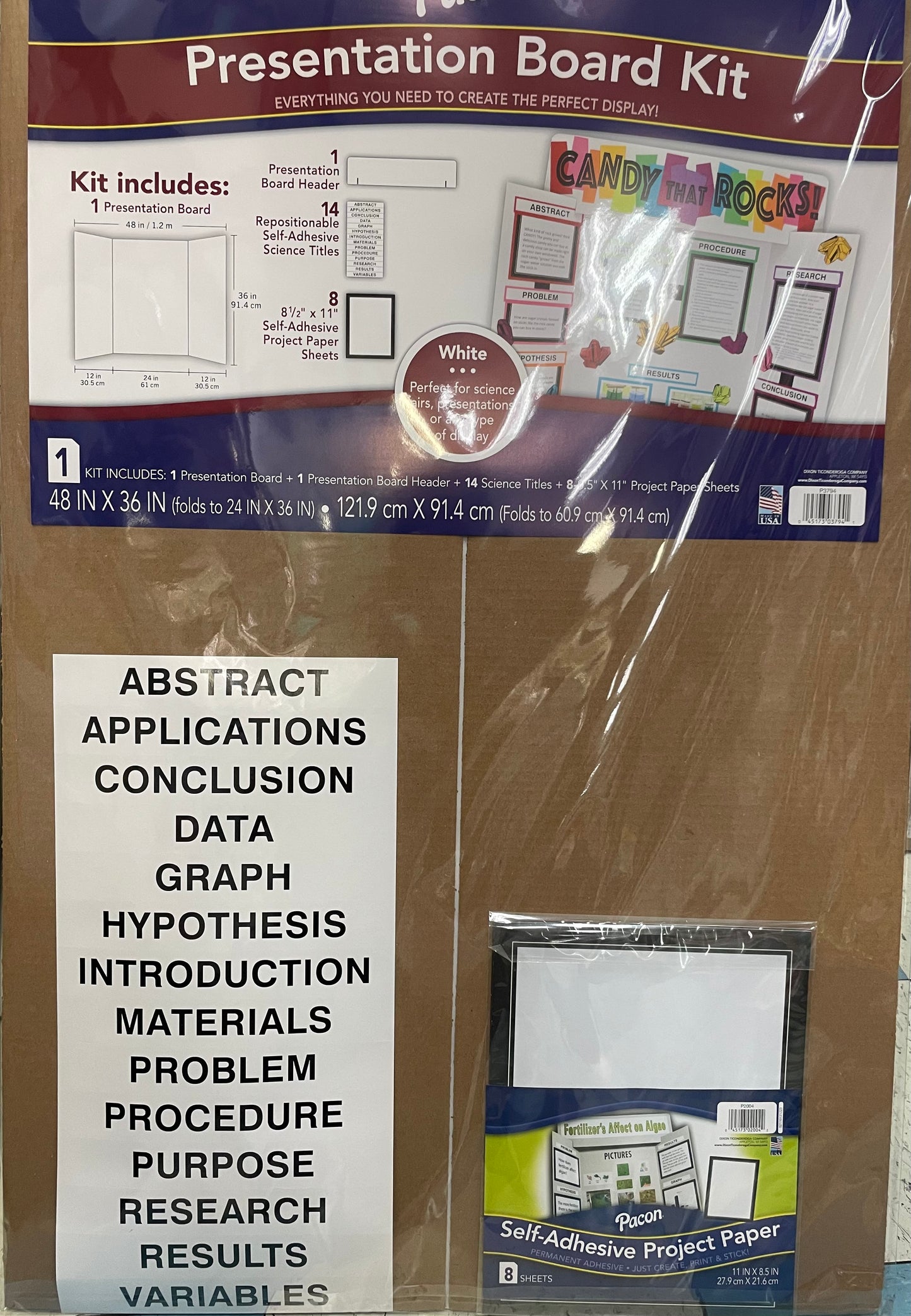 Pacon Presentation Board Kit