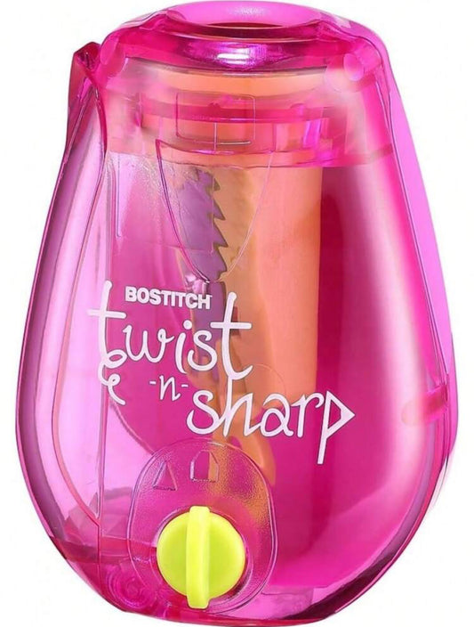Bostitch Twist-N-Sharp Manual Pencil Sharpener
