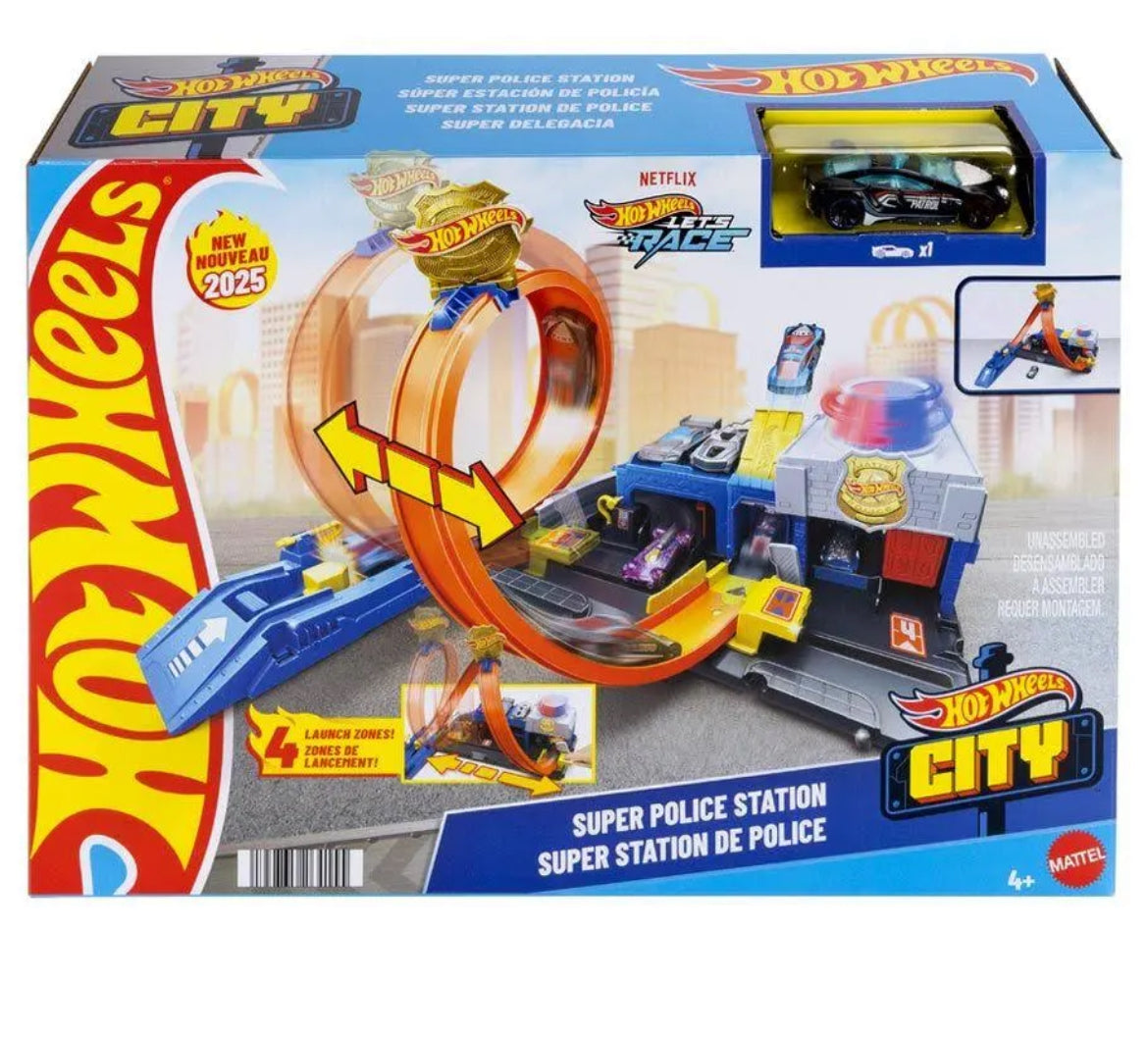Hot Wheels Super Police Station