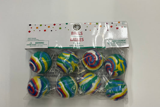 Stripe Bounce Balls