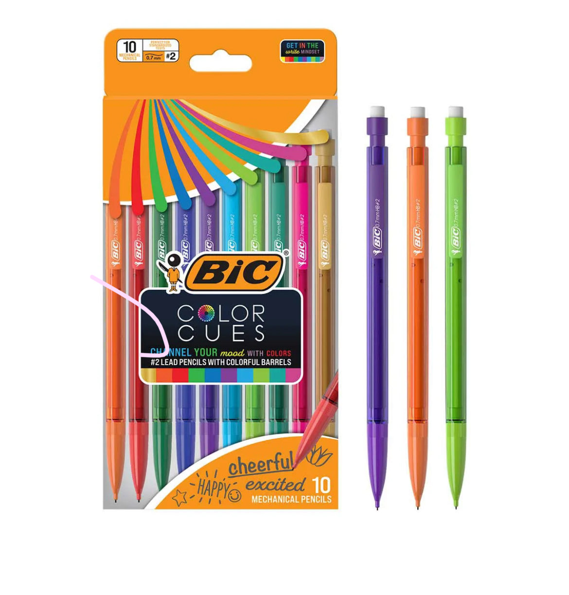 BiC Color Cues Mechanical Pencil Set