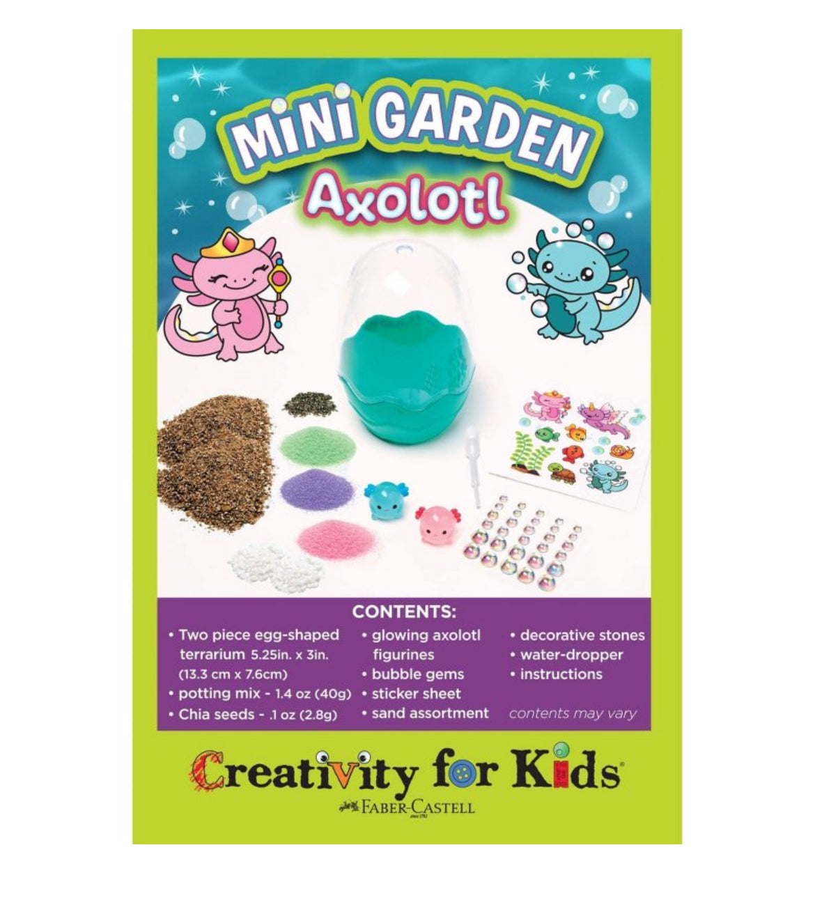 Creativity For Kids Mini Garden Axolotl