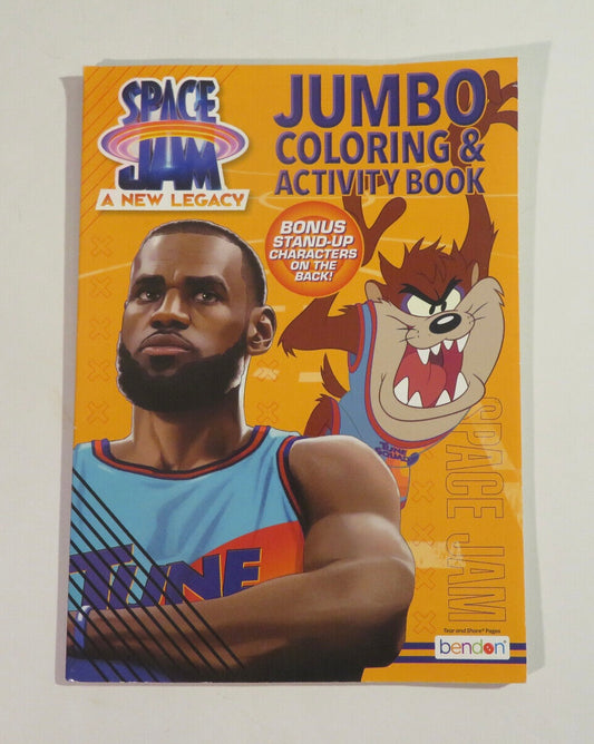 Bendon Space Jam A New Legacy Jumbo Coloring & Activity Book LeBron James