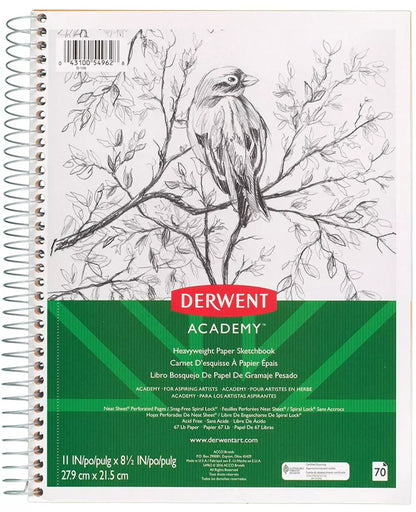 Derwent Academy Heavyweight Paper Sketchbook 9x12