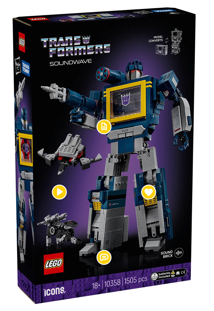 LEGO Transformers Soundwave