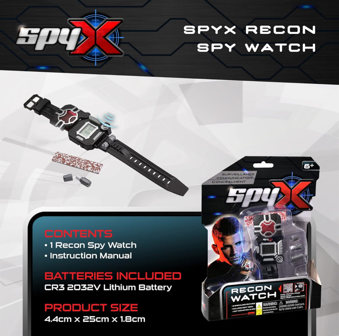 Spy-X Recon Watch