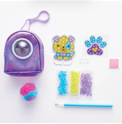 Creativity For Kids Bubble Gems Backpack Keychain