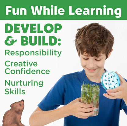 Creativity For Kids Grow N’ Glow Terrarium