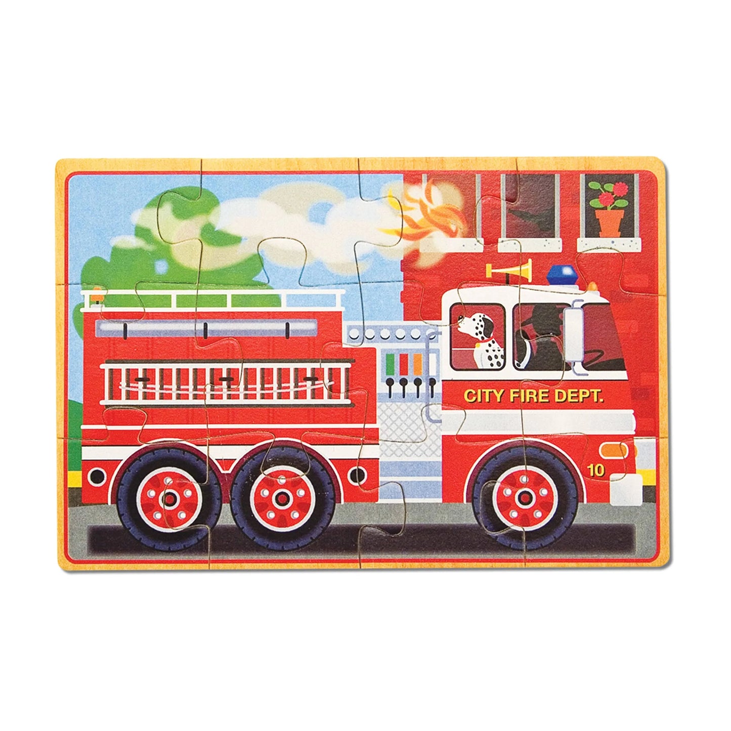 Melissa Doug Vehicles Jigsaw Puzzles In A Box