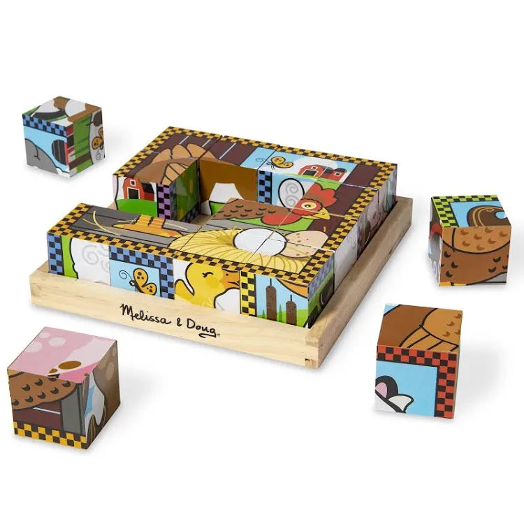 Melissa & Doug Cube Puzzle Farm