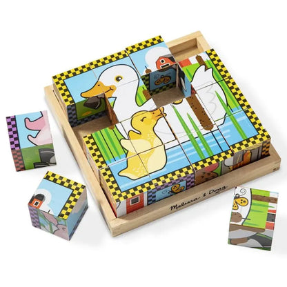 Melissa & Doug Cube Puzzle Farm