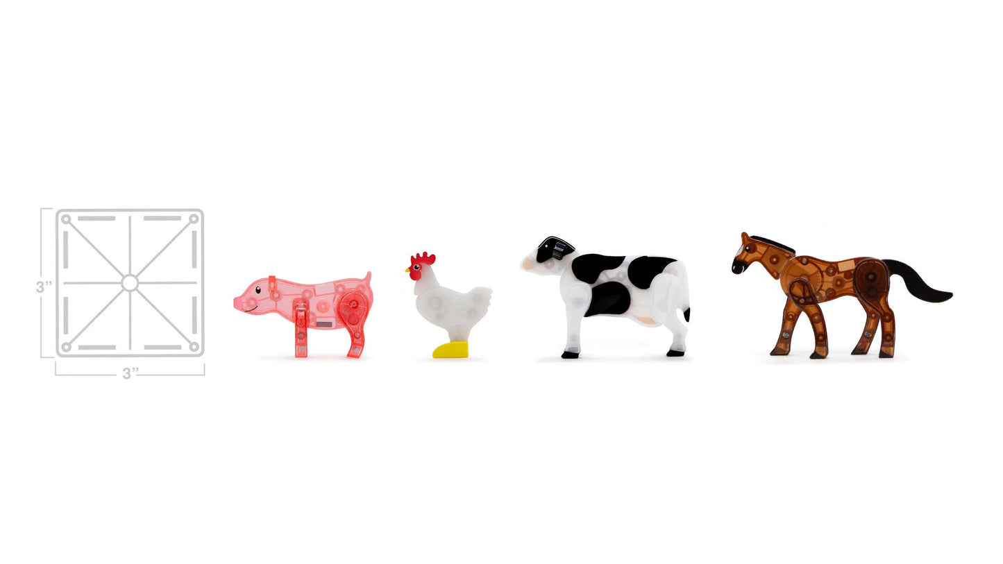 Magna Tiles Farm Animals