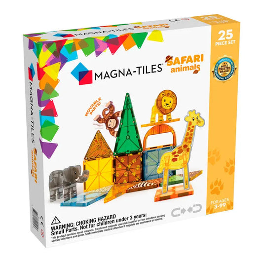 Magna Tiles Animals 25 Piece Set Safari