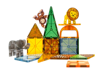 Magna Tiles Animals 25 Piece Set Safari