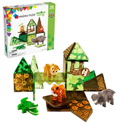 Magna Tiles Jungle Animals 25 Piece Set