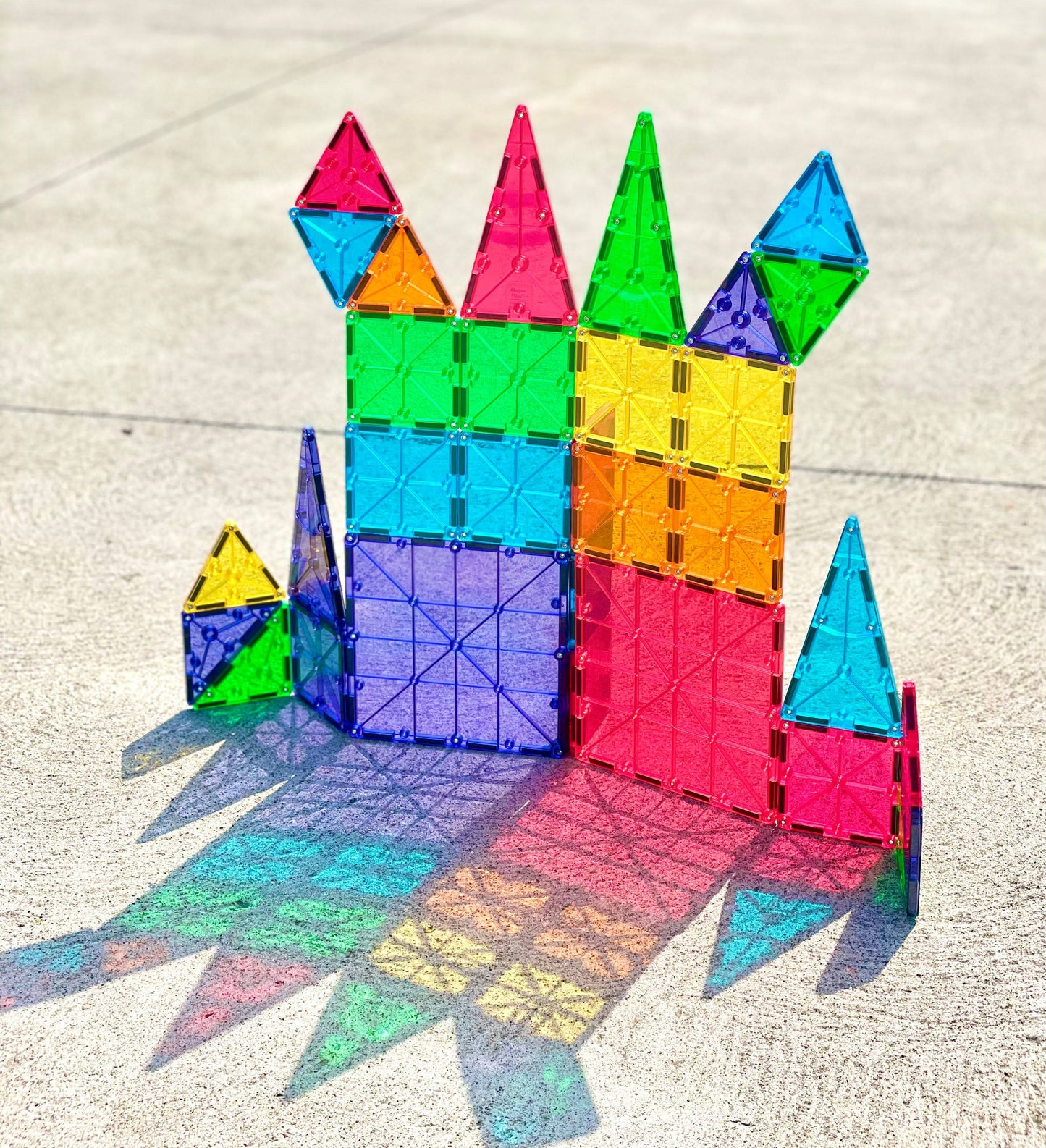 Magna Tiles Clear Colors 32 Piece Set