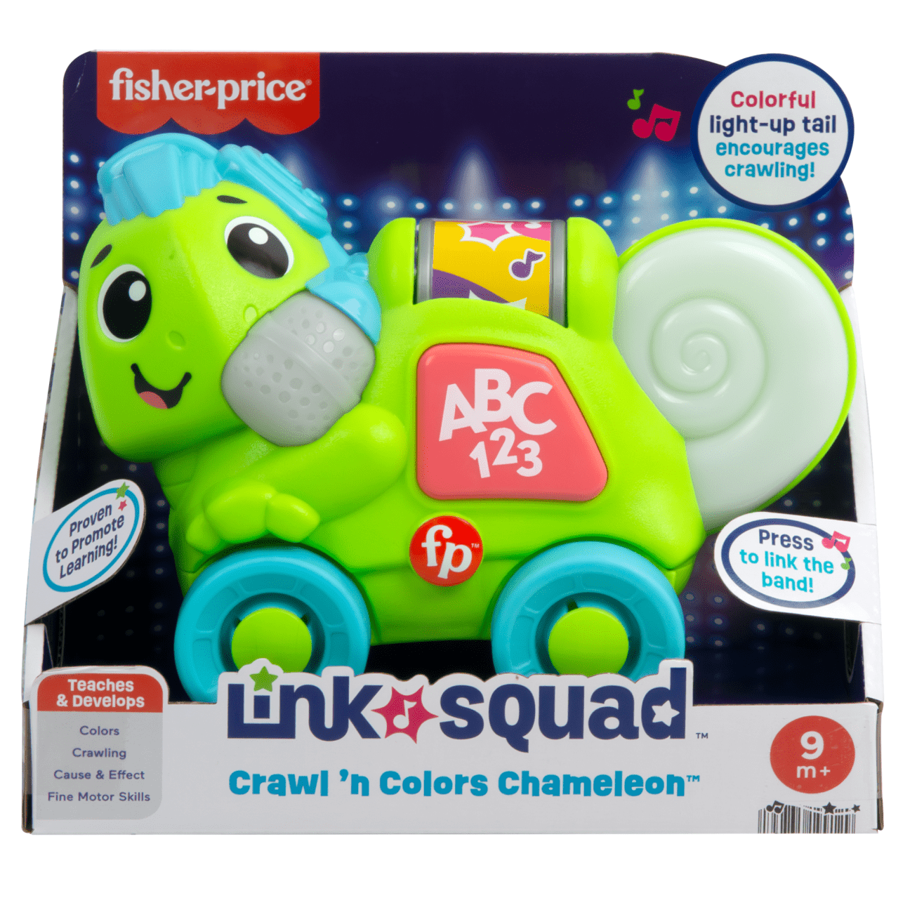 Fisher Price Link Squad Crawl N' Colors Chameleon