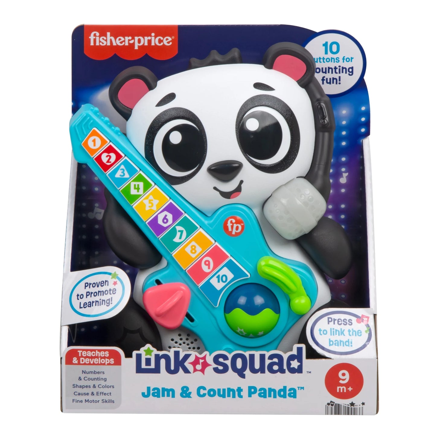 Fisher Price Link Squad Jam & Count Panda