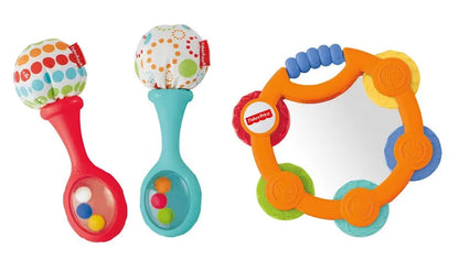 Fisher Price Tambourine & Maracas Gift Set