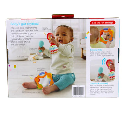 Fisher Price Tambourine & Maracas Gift Set