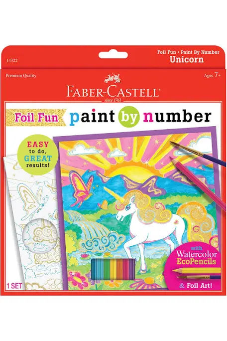 Paint By Number Foil Fun