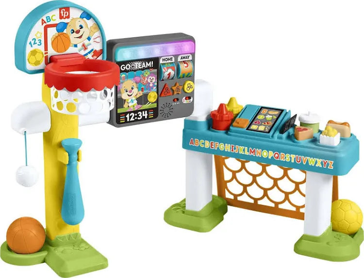 Fisher Price Laugh & Learn 4-in-1 Game Experience Activity Center