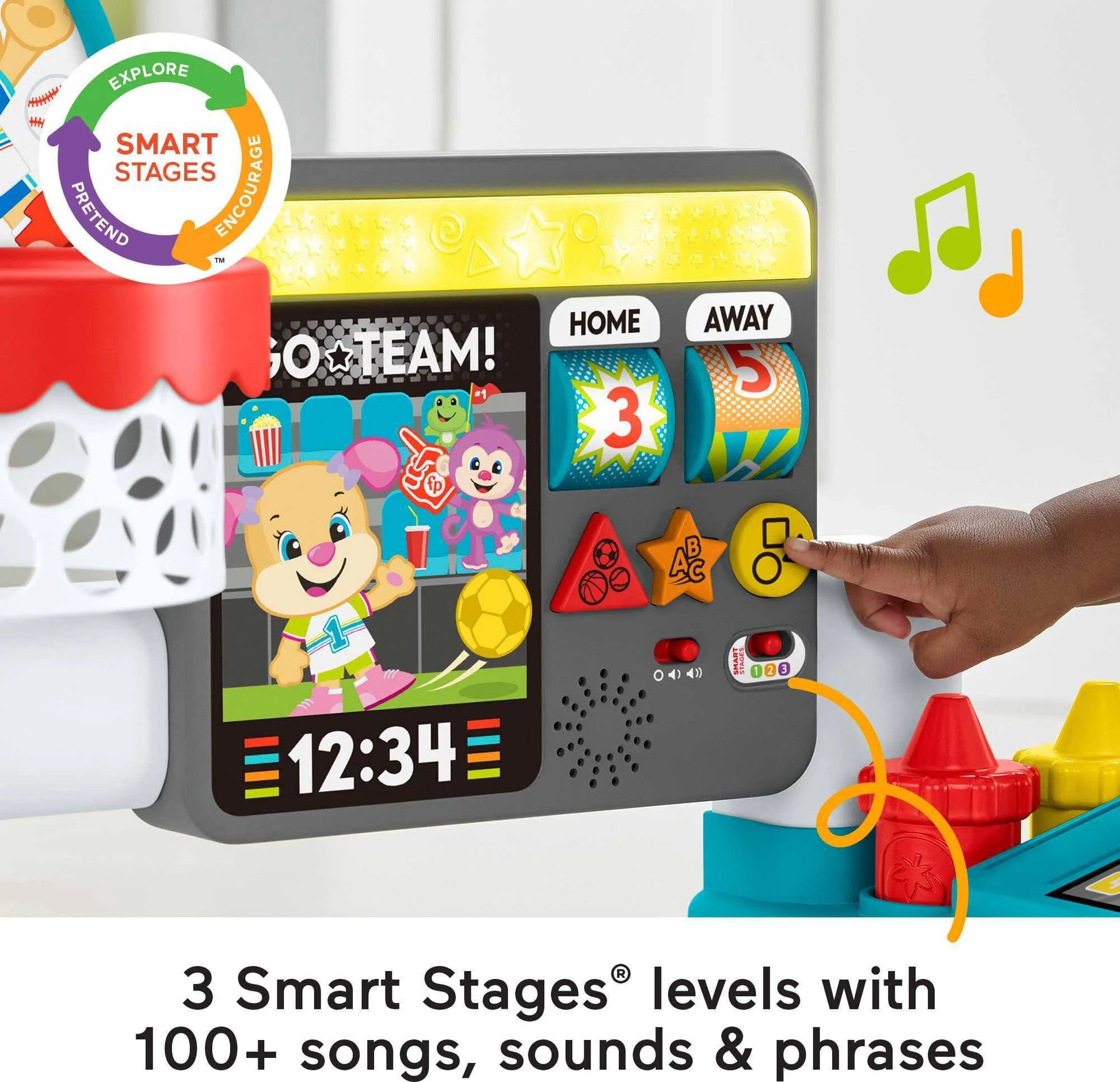 Fisher-Price City activity center met jumbo speelmat Fisher-Price City activity center met jumbo speelmat