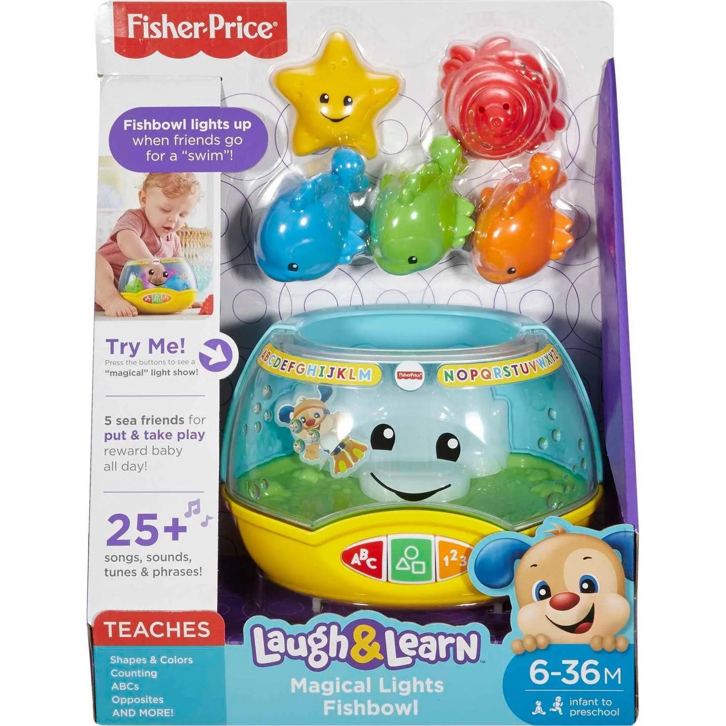 Fisher Price Laugh Learn Magical Lights Fishbowl