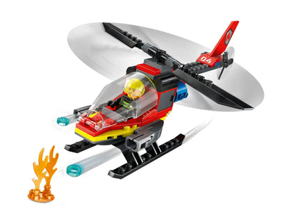 Lego City 60411 Fire Rescue Helicopter