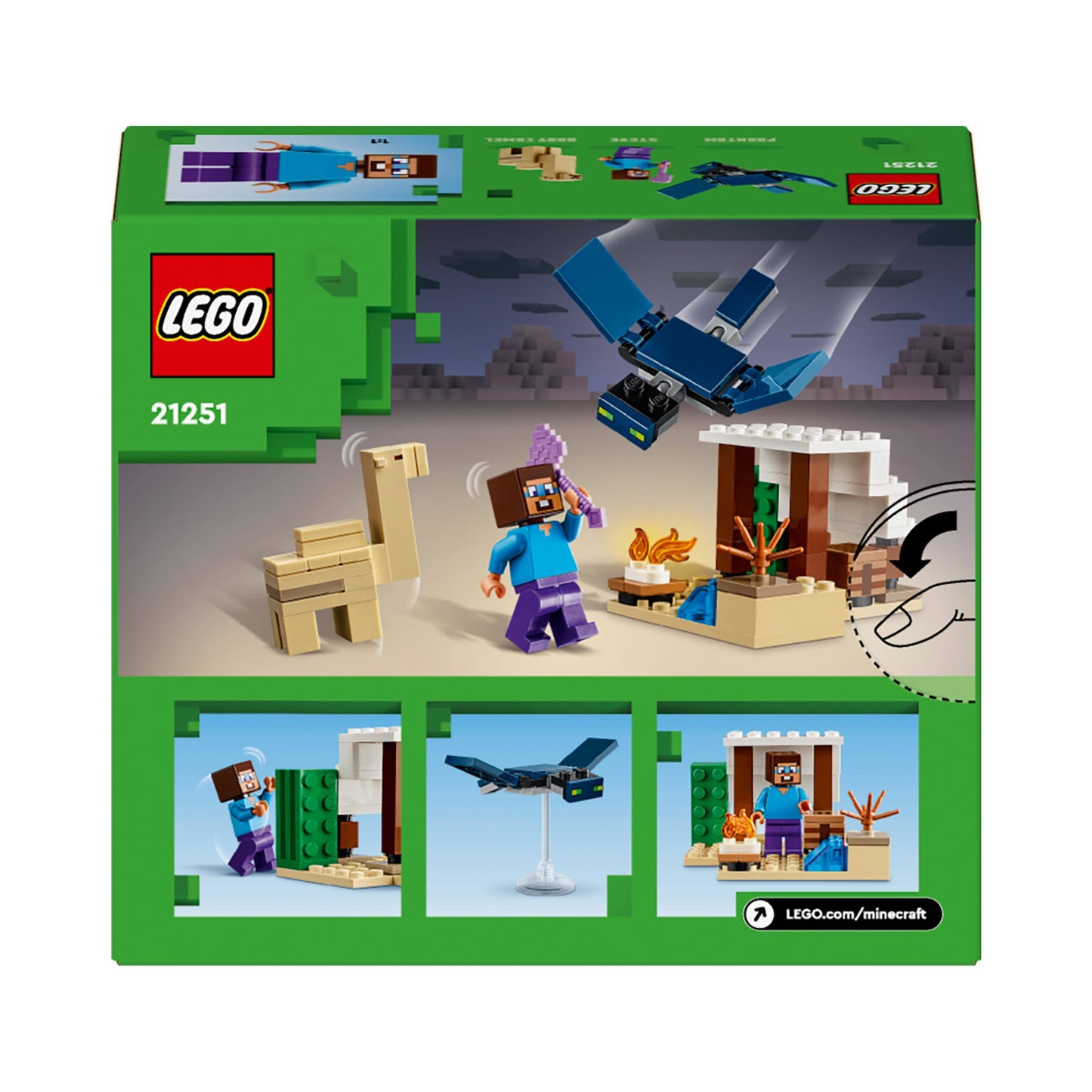 Lego Minecraft 21251 Steve’s Desert Expedition