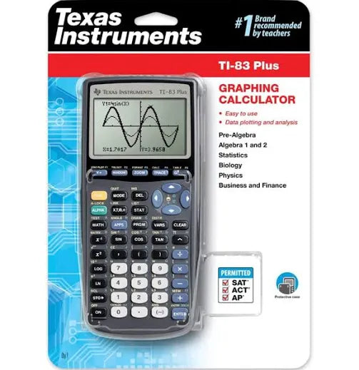 Texas Instruments Ti-83 Plus Graphing Calculator