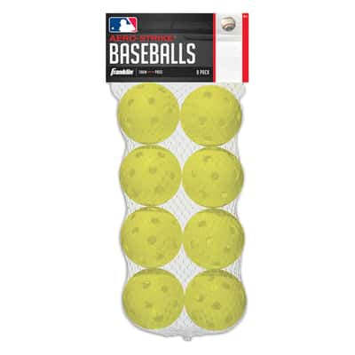 Franklin Aero-Strike Baseballs 8 Pack