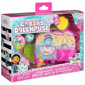 Gabby’s Dollhouse Kids Kitty Narwhal's Carnival Room Playset