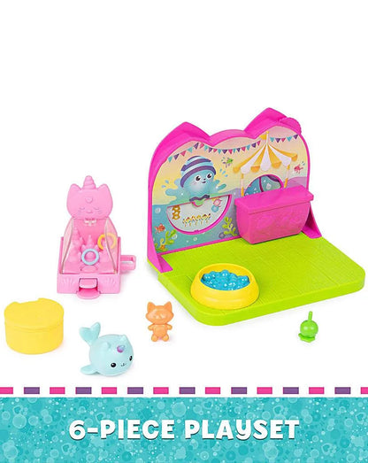 Gabby’s Dollhouse Kids Kitty Narwhal's Carnival Room Playset