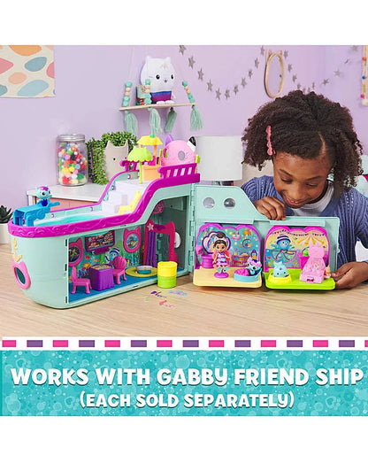 Gabby’s Dollhouse Kids Kitty Narwhal's Carnival Room Playset