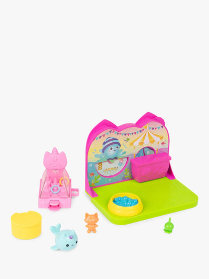 Gabby’s Dollhouse Kids Kitty Narwhal's Carnival Room Playset