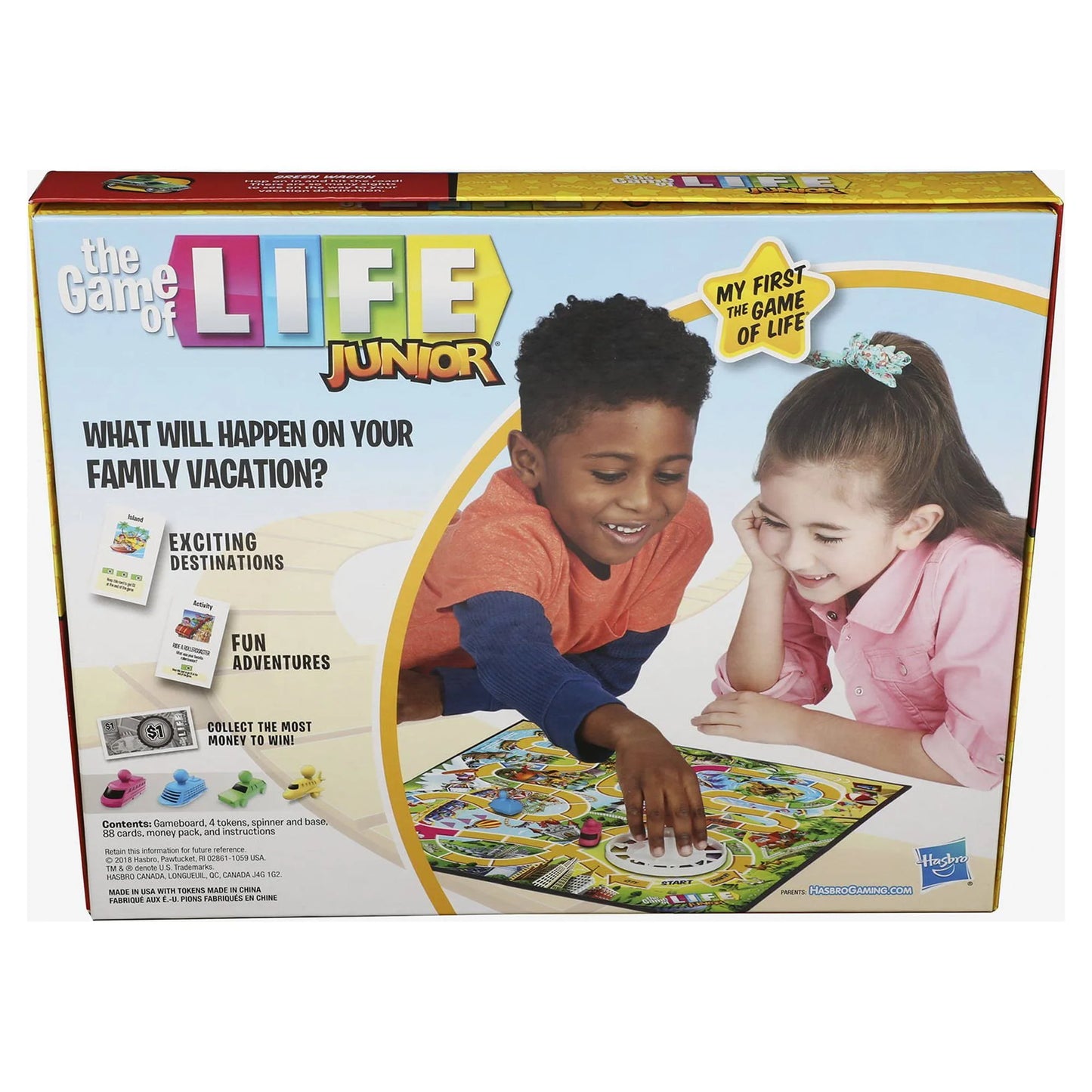 Hasbro Gaming - The Game of Life Junior Board Game