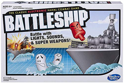 Hasbro Gaming Battleship Electronic Board Game, Strategy Board Games