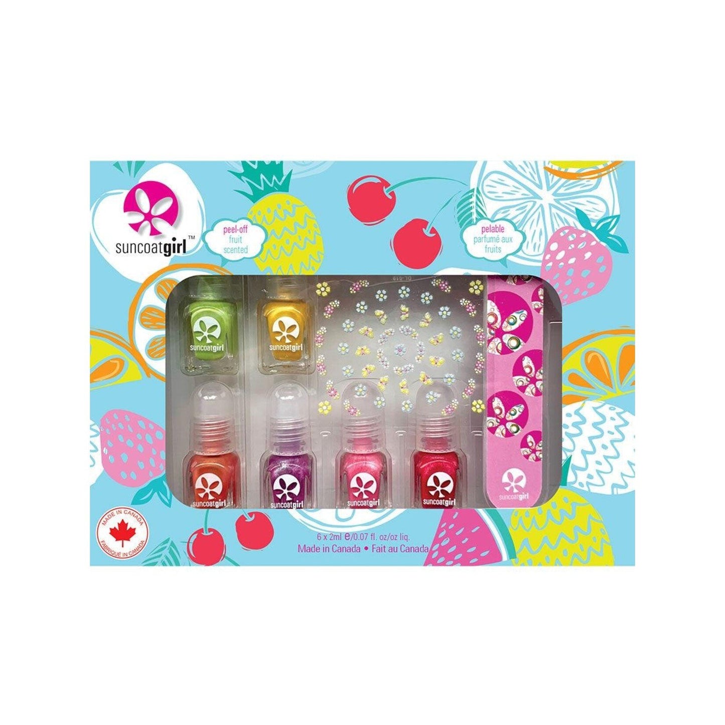 Suncoat Girl Scented Nail Polishes Fresh & Fruity Kit