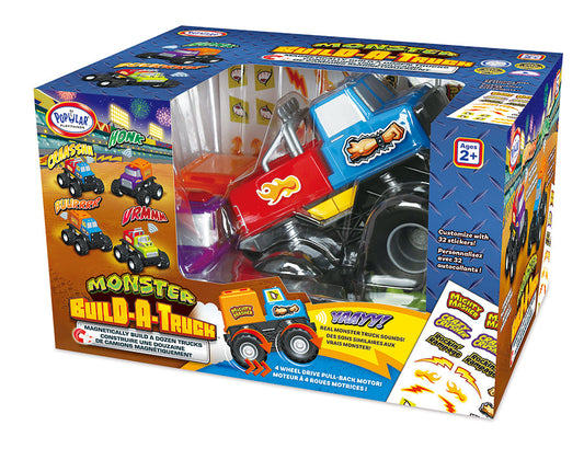 Magnetic Monster Build-A-Truck