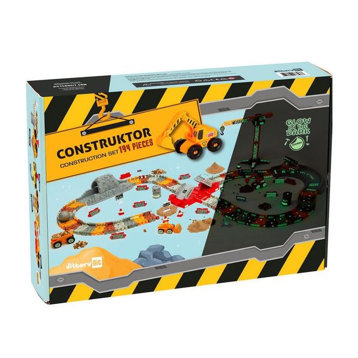 Construktor Glow In The Dark Track Set