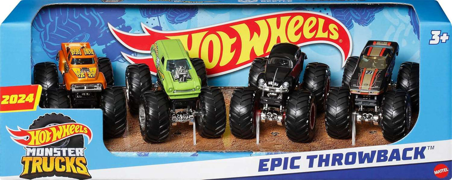 Hot Wheels Monster Trucks Epic Throw Back